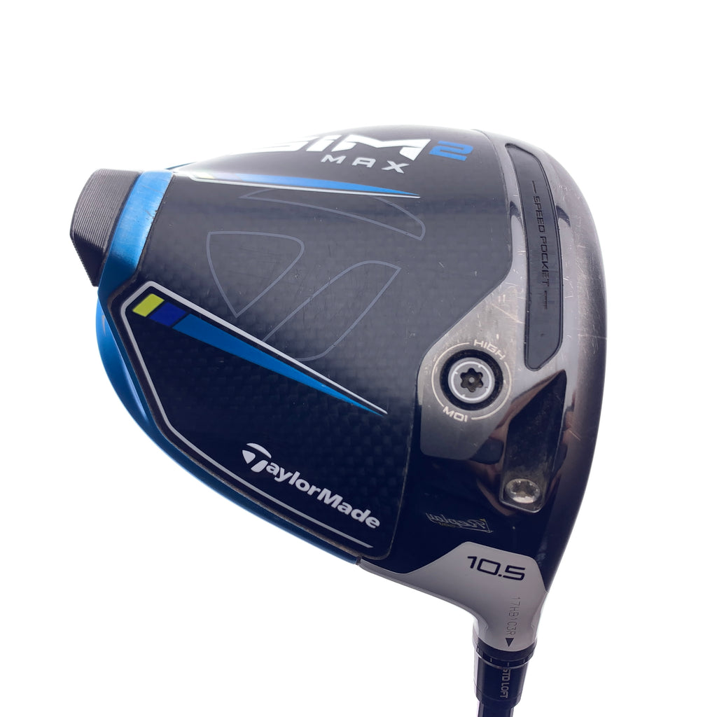 Used TaylorMade Sim2 Max Driver / 10.5 Degrees / Stiff Flex