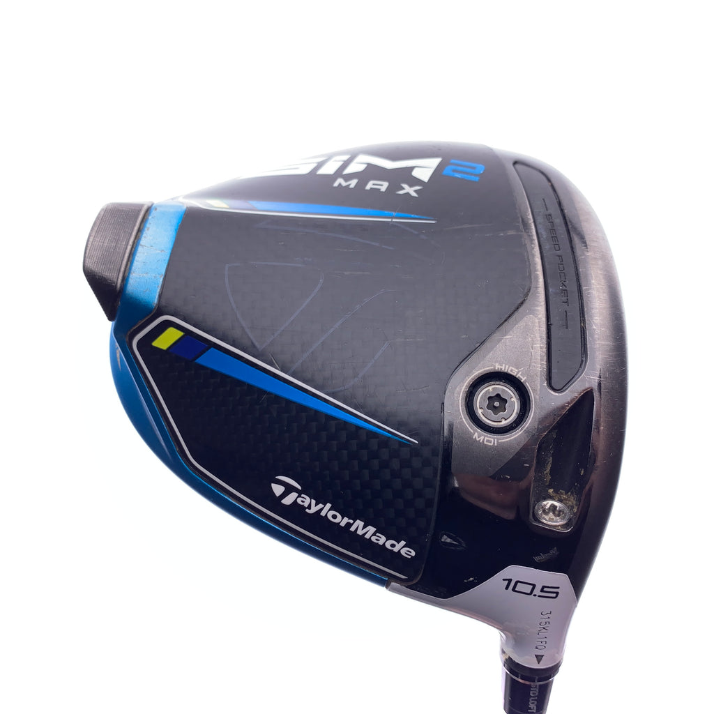Used TaylorMade Sim2 Max Driver / 10.5 Degrees / Stiff Flex