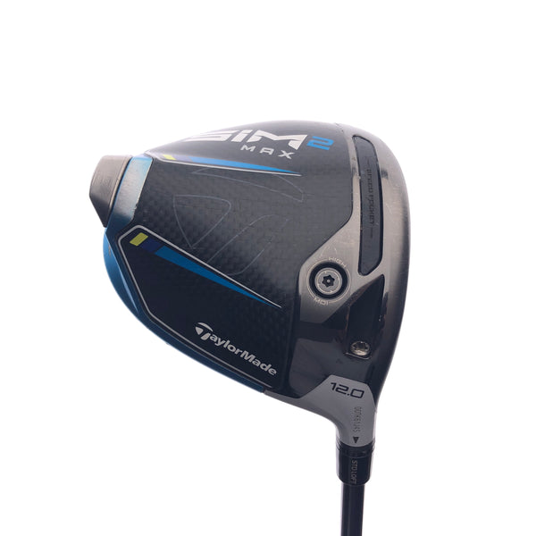 Used TaylorMade Sim2 Max Driver / 12.0 Degrees / Stiff Flex