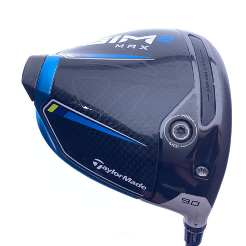 Used TaylorMade Sim2 Max Driver / 9.0 Degrees / Stiff Flex