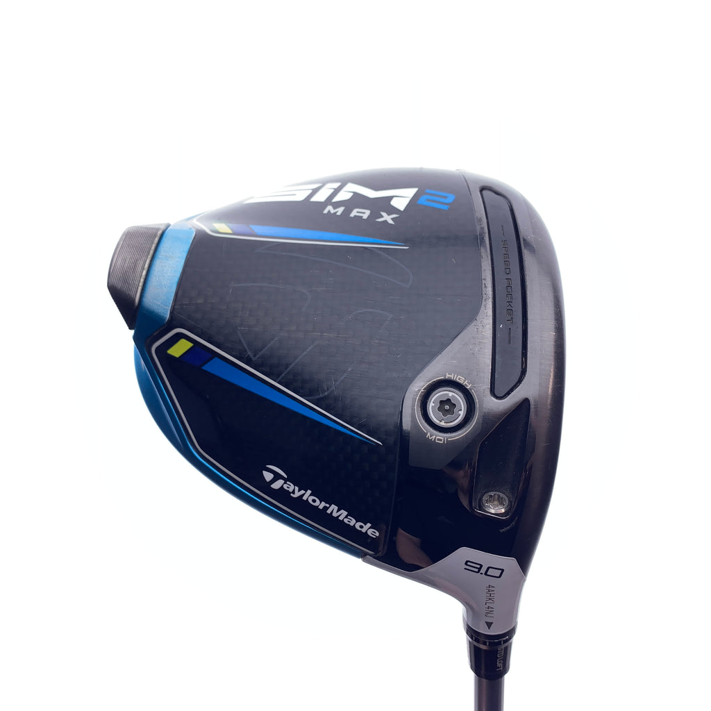Used TaylorMade Sim2 Max Driver / 9.0 Degrees / Stiff Flex