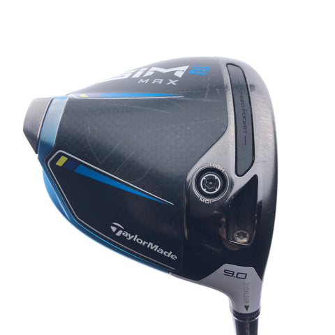 Used TaylorMade Sim2 Max Driver / 9.0 Degrees / Stiff Flex
