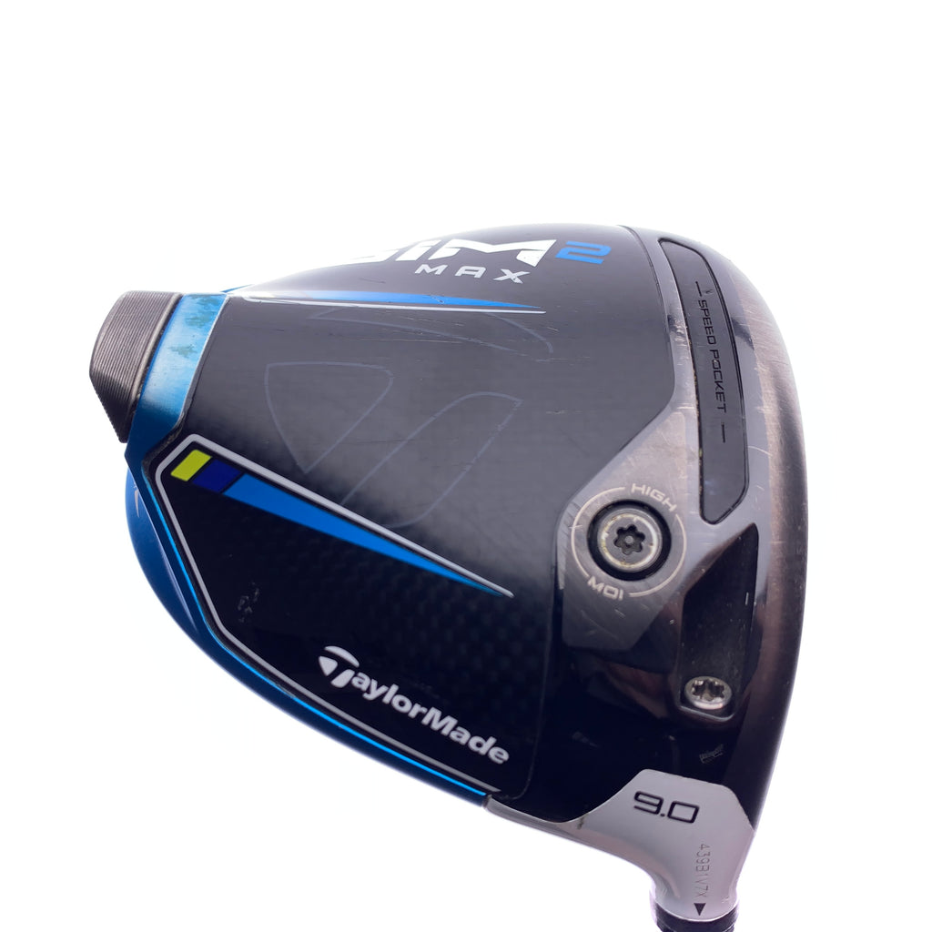 Used TaylorMade Sim2 Max Driver / 9.0 Degrees / Stiff Flex