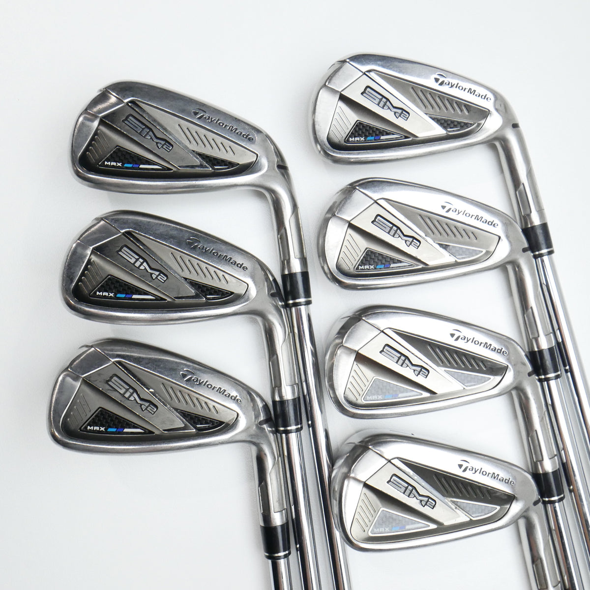 Used TaylorMade Sim2 Max Iron Set / 4 - PW / Regular Flex