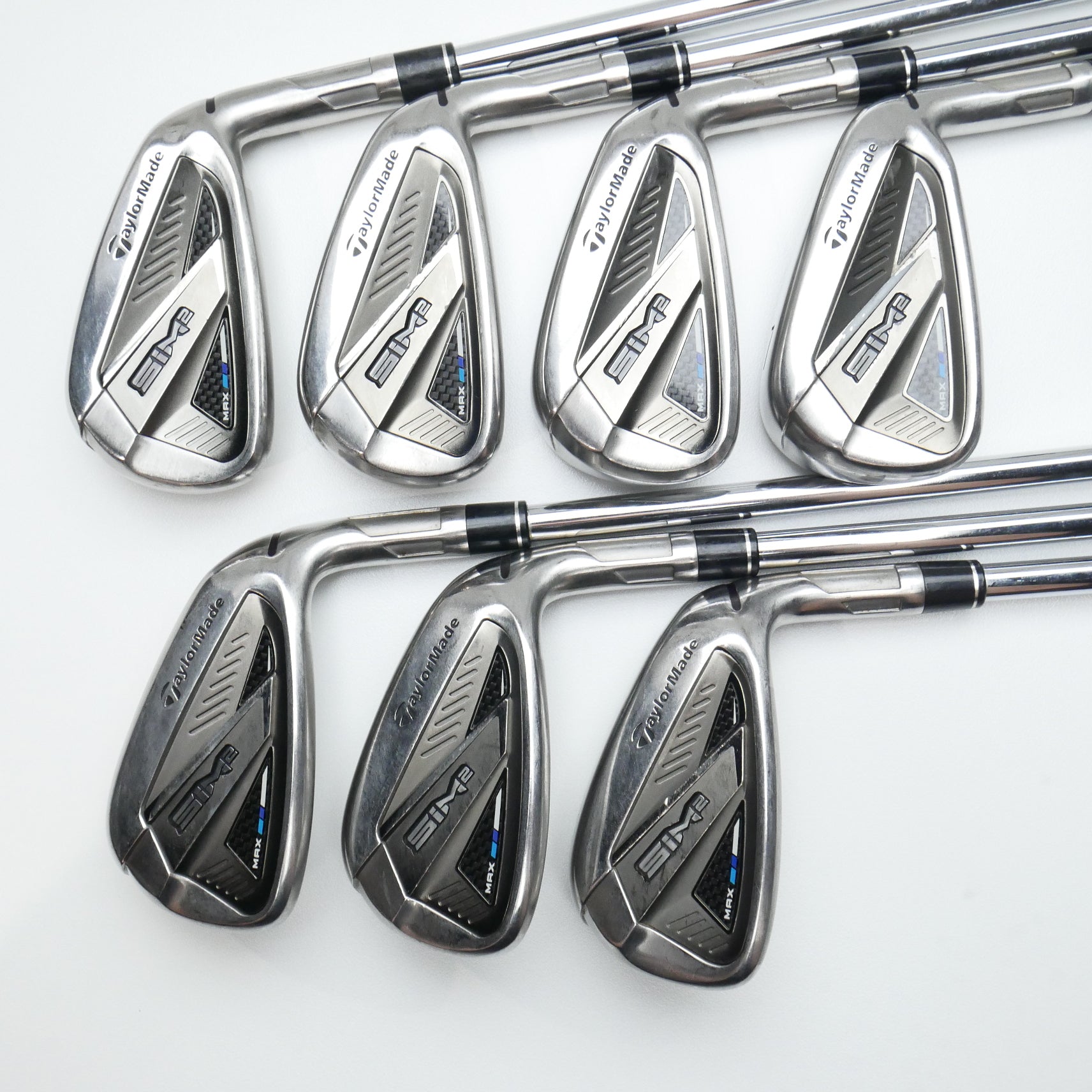 Used TaylorMade Sim2 Max Iron Set / 4 - PW / Regular Flex
