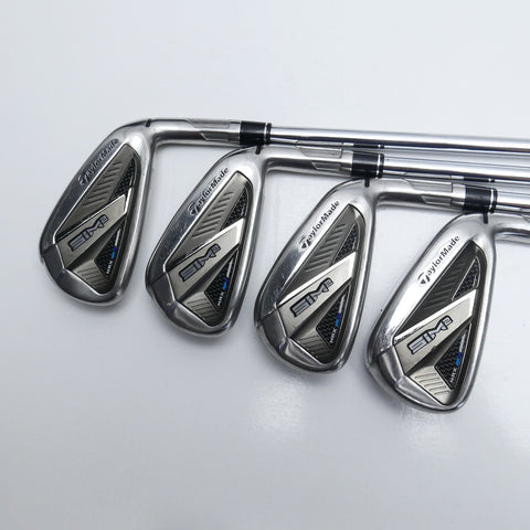 Used TaylorMade Sim2 Max Iron Set / 4 - PW / Stiff Flex