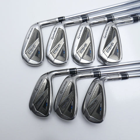 Used TaylorMade Sim2 Max Iron Set / 4 - PW / Stiff Flex