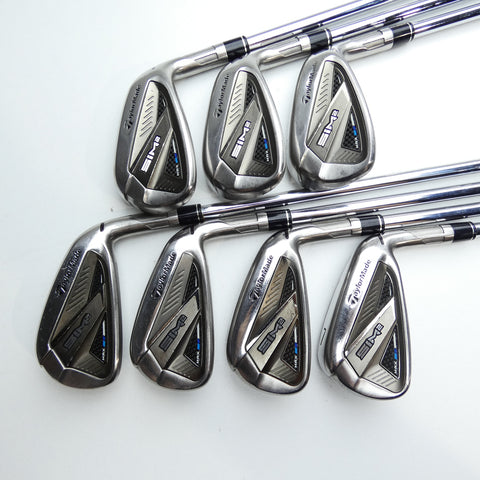 Used TaylorMade Sim2 Max Iron Set / 4 - PW / Stiff Flex