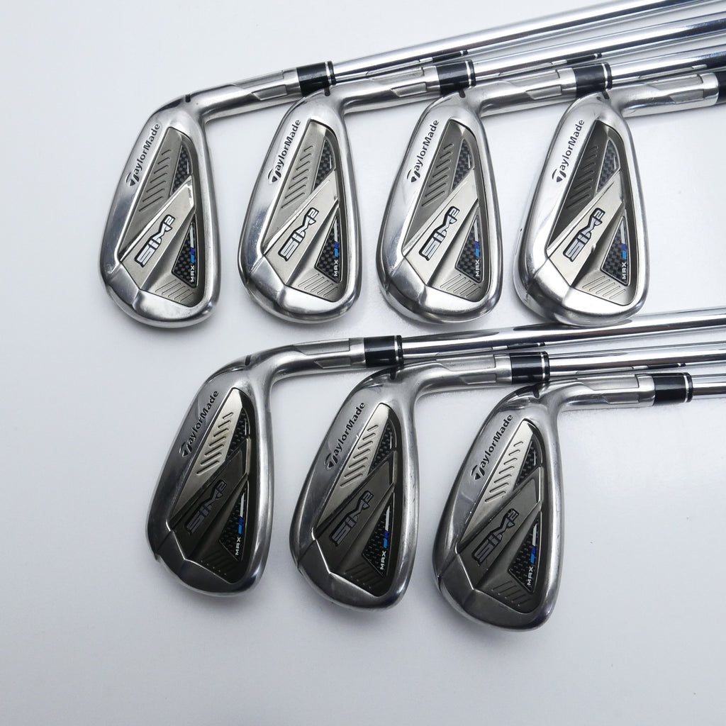 Used TaylorMade Sim2 Max Iron Set / 4 - PW / Stiff Flex