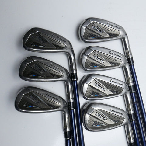 Used TaylorMade Sim2 Max Iron Set / 5 - PW + AW / Stiff Flex