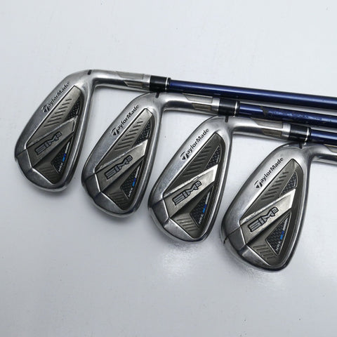 Used TaylorMade Sim2 Max Iron Set / 5 - PW + AW / Stiff Flex