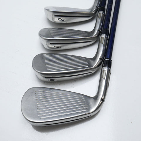 Used TaylorMade Sim2 Max Iron Set / 5 - PW + AW / Stiff Flex