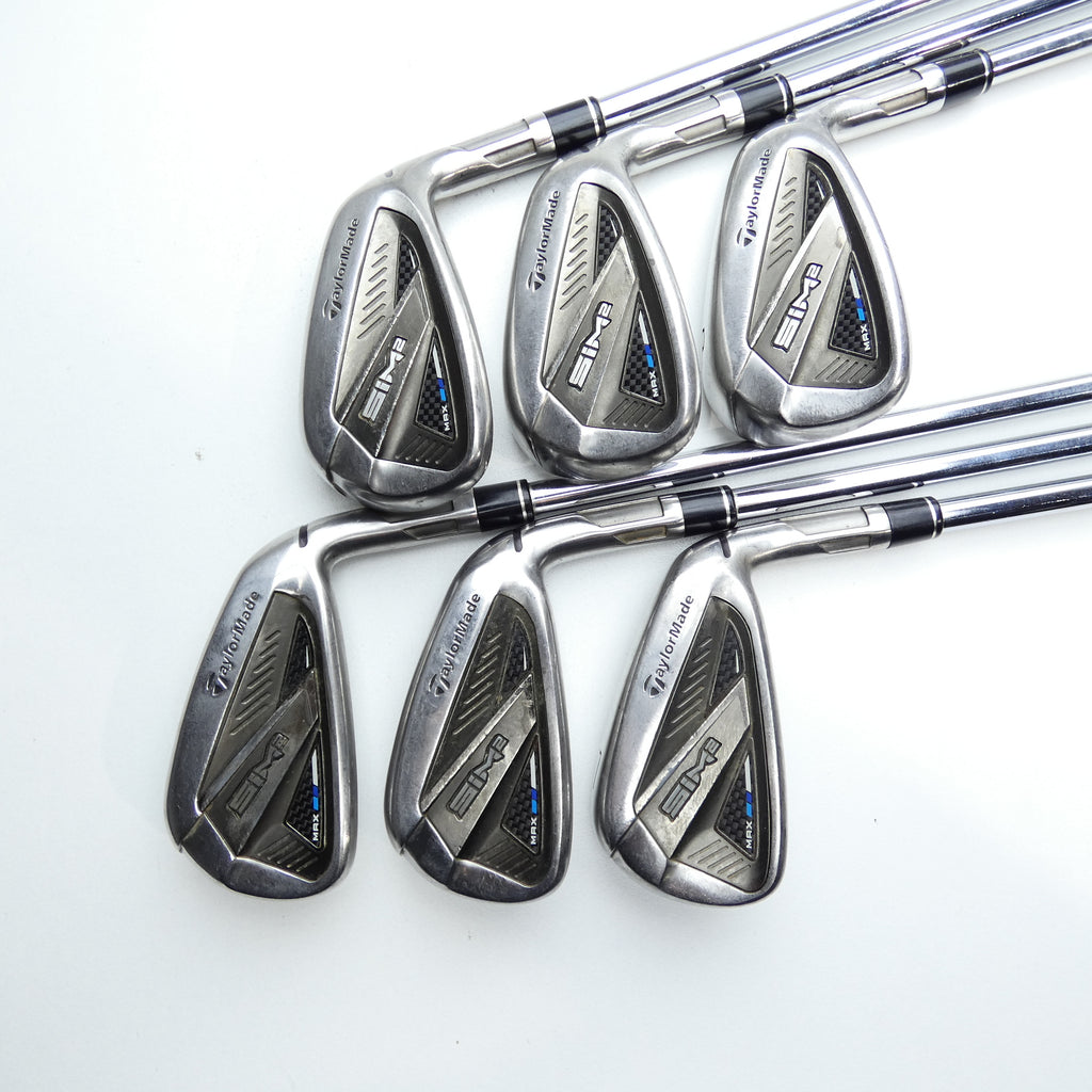 Used TaylorMade Sim2 Max Iron Set / 5 - PW / Regular Flex