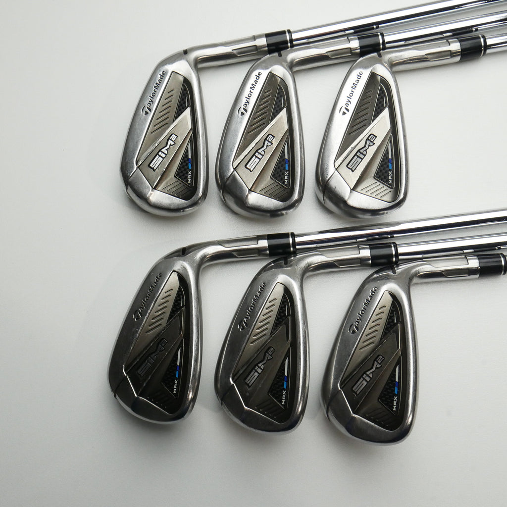 Used TaylorMade Sim2 Max Iron Set / 5 - PW / Regular Flex