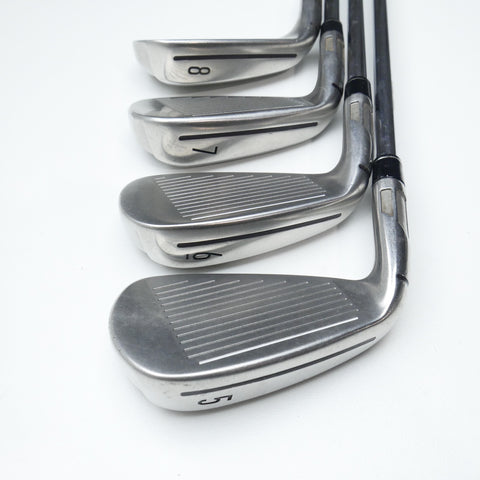 Used TaylorMade Sim2 Max Iron Set / 5 - SW + AW / Stiff Flex