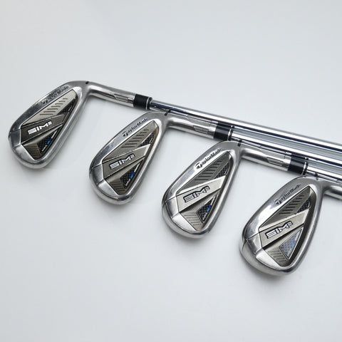 Used TaylorMade Sim2 Max Iron Set / 5 - SW / Stiff Flex