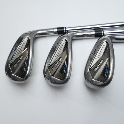 Used TaylorMade Sim2 Max Iron Set / 5 - SW / Stiff Flex