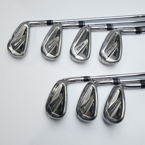 Used TaylorMade Sim2 Max Iron Set / 5 - SW / Stiff Flex