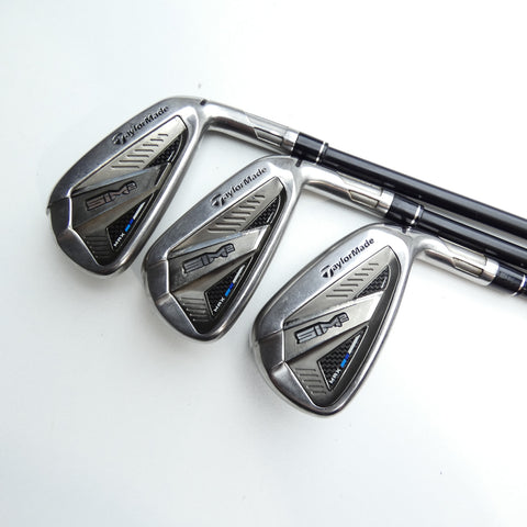 Used TaylorMade Sim2 Max Iron Set / 6 - PW + AW / Regular Flex