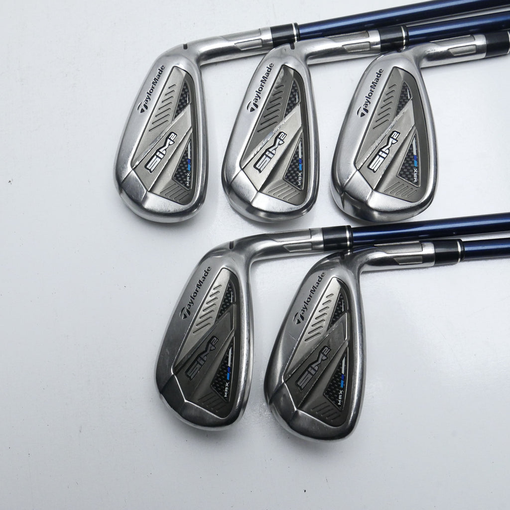 Used TaylorMade Sim2 Max Iron Set / 6 - PW / Regular Flex