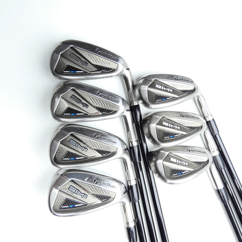 Used TaylorMade Sim2 Max Iron Set / 6 - SW + AW / Regular Flex