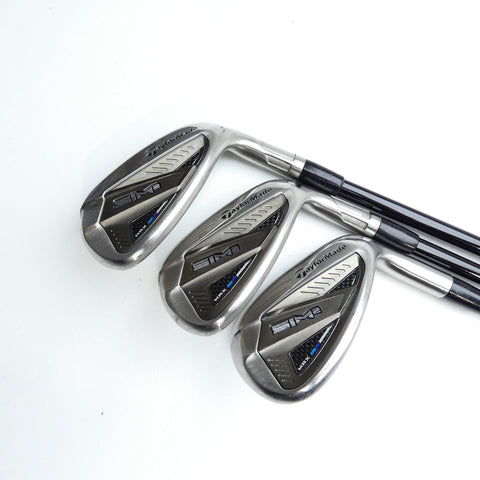 Used TaylorMade Sim2 Max Iron Set / 6 - SW + AW / Regular Flex