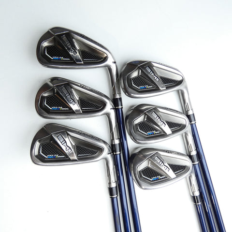Used TaylorMade Sim2 Max OS Iron Set / 5 - PW / Regular Flex