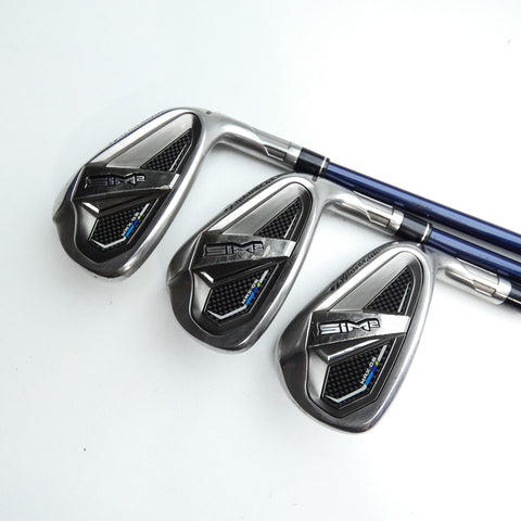 Used TaylorMade Sim2 Max OS Iron Set / 5 - PW / Regular Flex