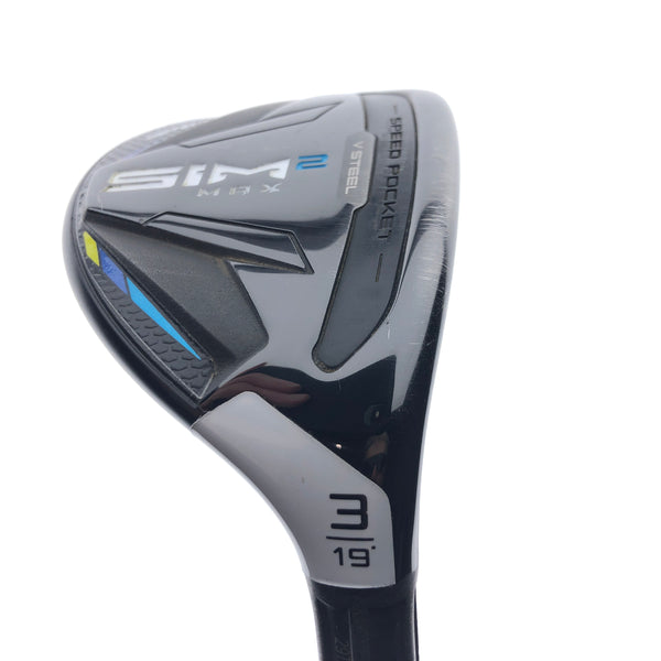 Used TaylorMade Sim2 Max Rescue 3 Hybrid / 19 Degrees / Regular Flex
