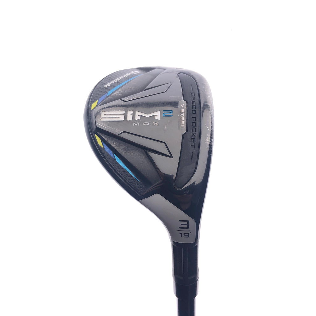 Used TaylorMade Sim2 Max Rescue 3 Hybrid / 19 Degrees / Regular Flex