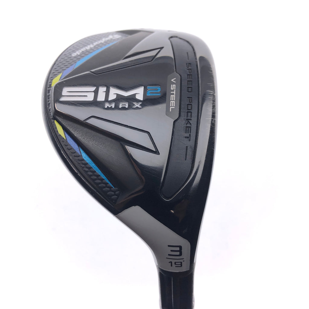 Used TaylorMade Sim2 Max Rescue 3 Hybrid / 19 Degrees / Regular Flex