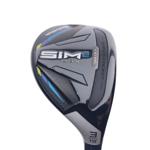 Used TaylorMade Sim2 Max Rescue 3 Hybrid / 19 Degrees / Regular Flex