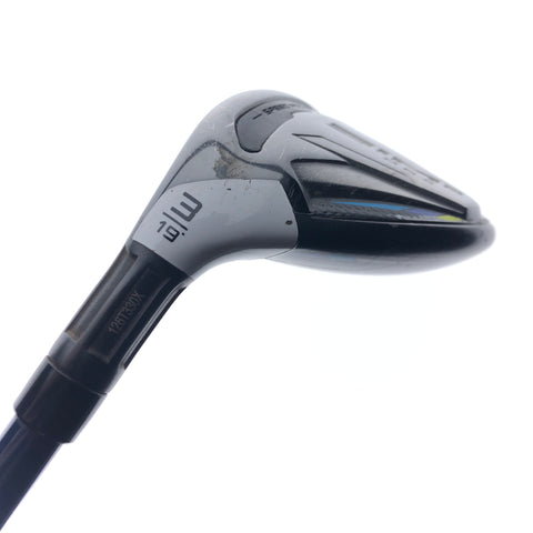 Used TaylorMade Sim2 Max Rescue 3 Hybrid / 19 Degrees / Stiff Flex / Left-Handed