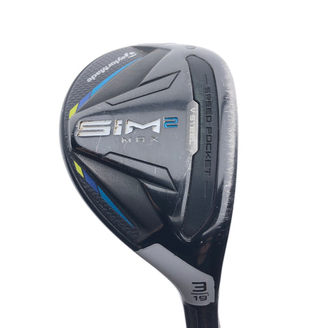Used TaylorMade Sim2 Max Rescue 3 Hybrid / 19.0 Degrees / Regular Flex