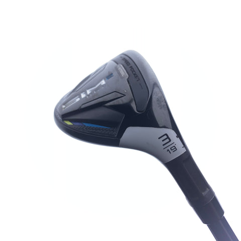 Used TaylorMade Sim2 Max Rescue 3 Hybrid / 19.0 Degrees / Stiff Flex