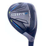 Used TaylorMade Sim2 Max Rescue 3 Hybrid / 19.0 Degrees / Stiff Flex