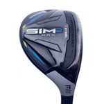 Used TaylorMade Sim2 Max Rescue 3 Hybrid / 19.0 Degrees / Stiff Flex