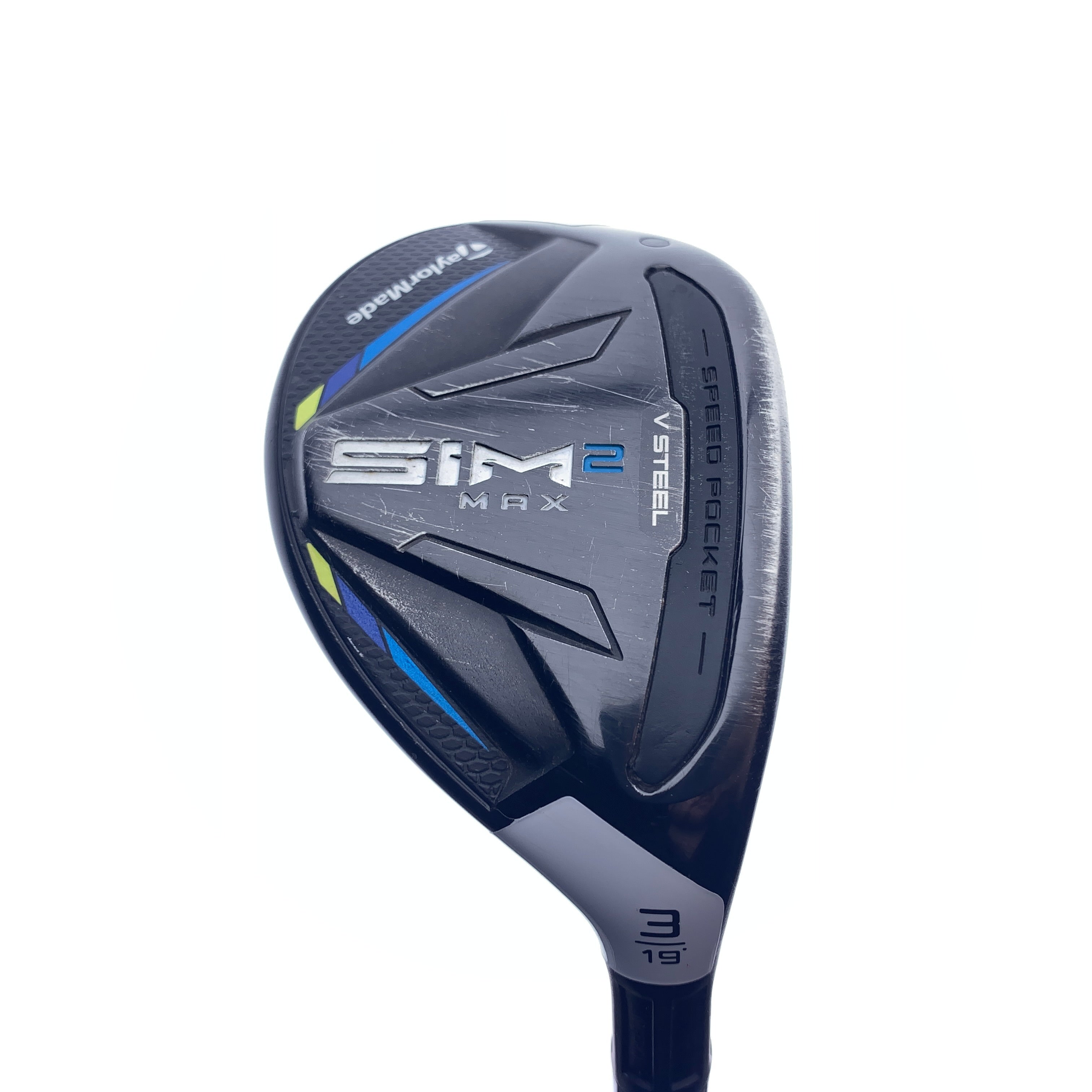Used TaylorMade Sim2 Max Rescue 3 Hybrid / X-Stiff Flex