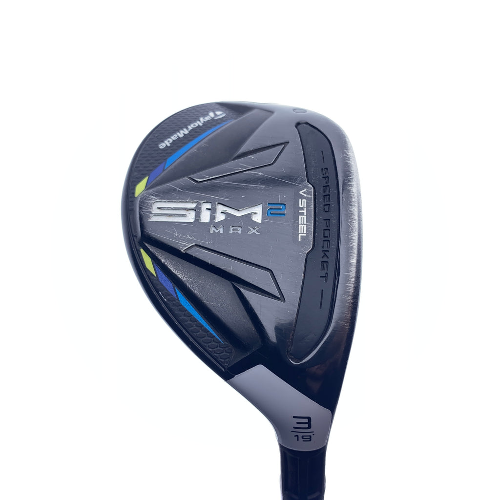 Used TaylorMade Sim2 Max Rescue 3 Hybrid / X-Stiff Flex
