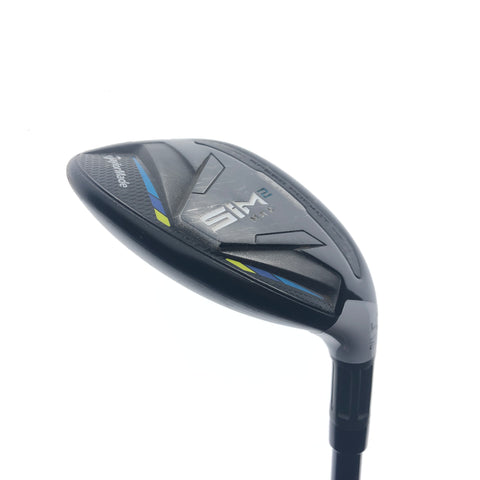 Used TaylorMade Sim2 Max Rescue 4 Hybrid / 22 Degrees / Regular Flex