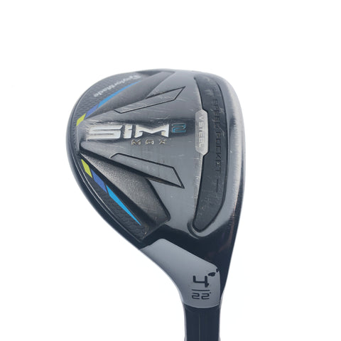 Used TaylorMade Sim2 Max Rescue 4 Hybrid / 22 Degrees / Regular Flex