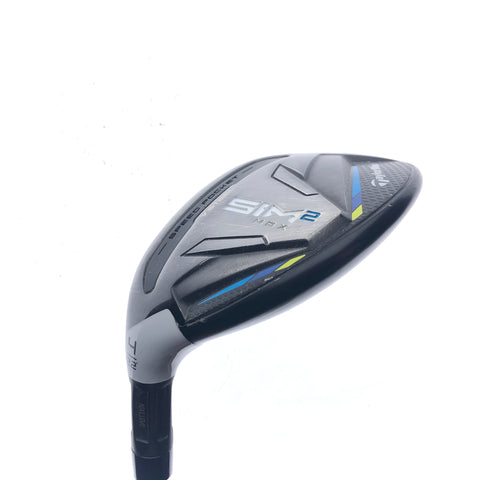 Used TaylorMade Sim2 Max Rescue 4 Hybrid / 22 Degrees / Regular / Left-Handed