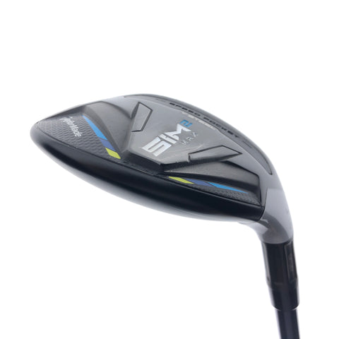 Used TaylorMade Sim2 Max Rescue 4 Hybrid / 22 Degrees / Stiff Flex
