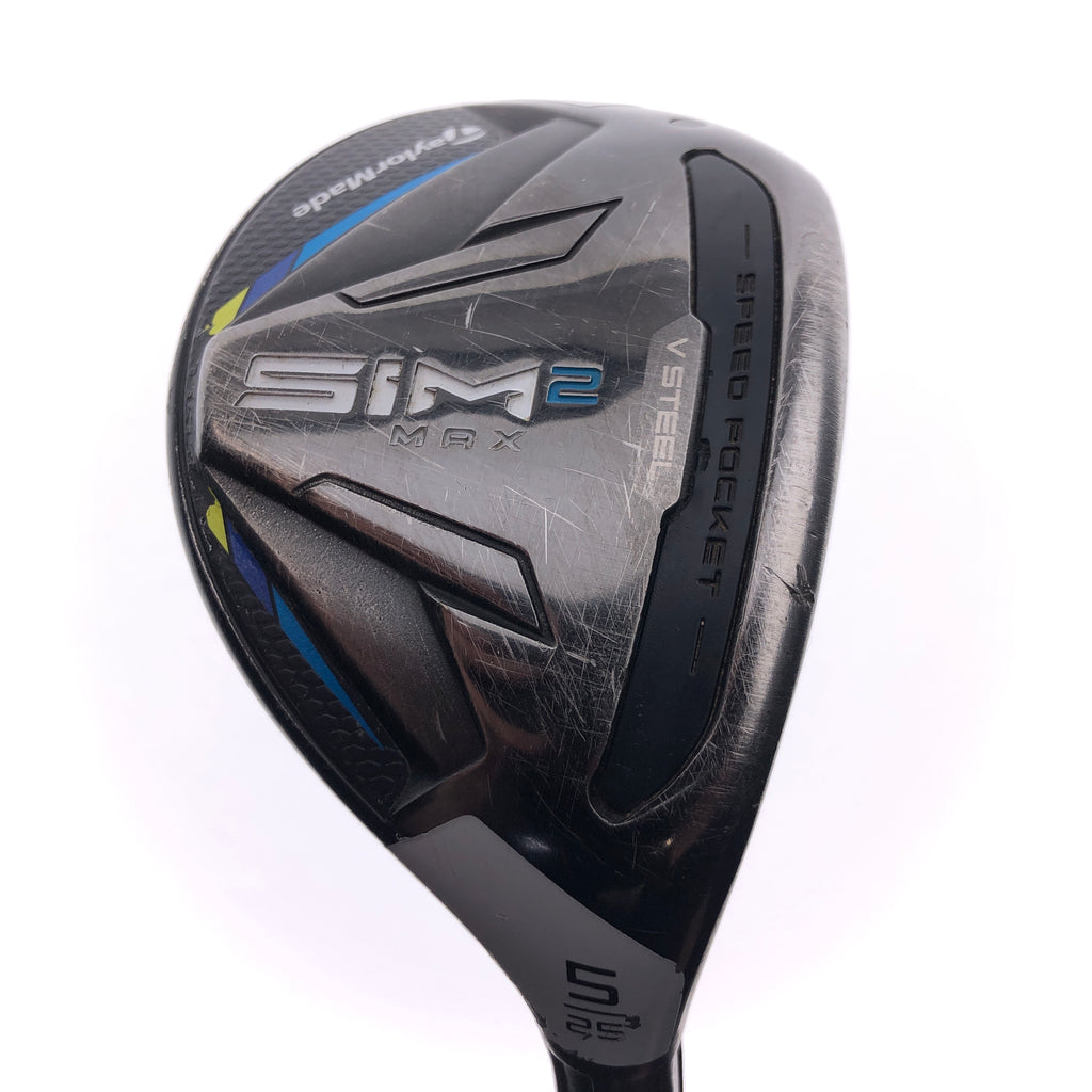 Used TaylorMade Sim2 Max Rescue 5 Hybrid / 22 Degrees / Regular Flex