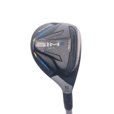 Used TaylorMade Sim2 Max Rescue 5 Hybrid / 25 Degrees / Ladies Flex