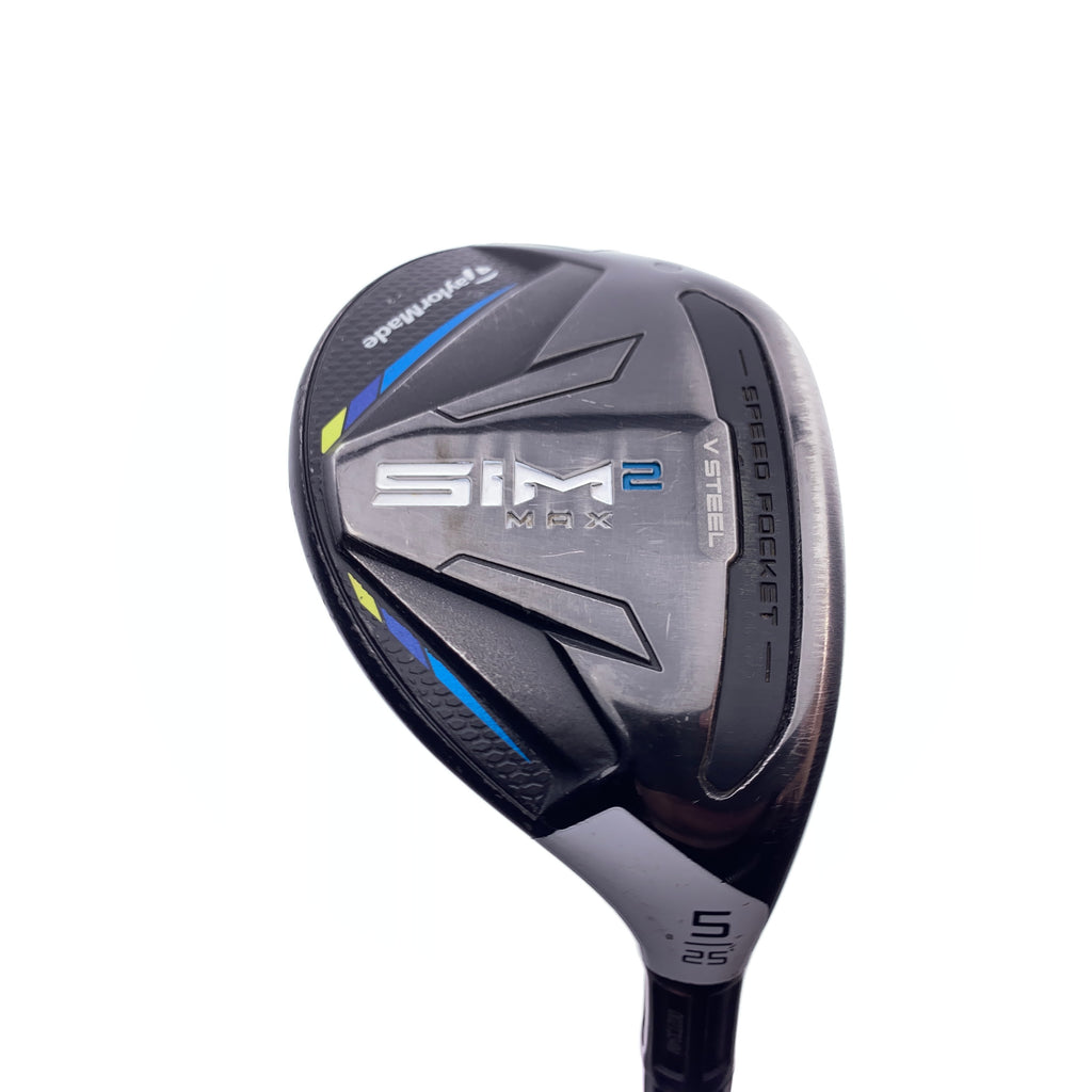 Used TaylorMade Sim2 Max Rescue 5 Hybrid / 25 Degrees / Ladies Flex