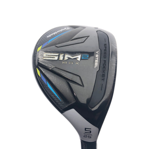 Used TaylorMade Sim2 Max Rescue 5 Hybrid / 25 Degrees / Lite Flex