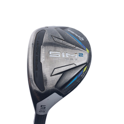 Used TaylorMade Sim2 Max Rescue 5 Hybrid / 25.0 Degrees / Regular Flex / Left-H