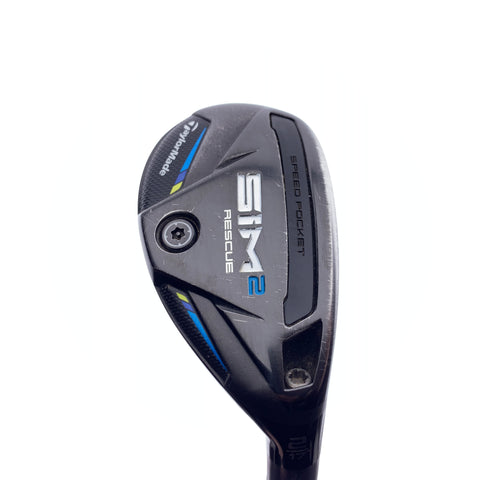 Used TaylorMade Sim2 Rescue 2 Hybrid / 17 Degrees / Regular Flex