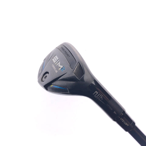Used TaylorMade Sim2 Rescue 2 Hybrid / 17 Degrees / Stiff Flex